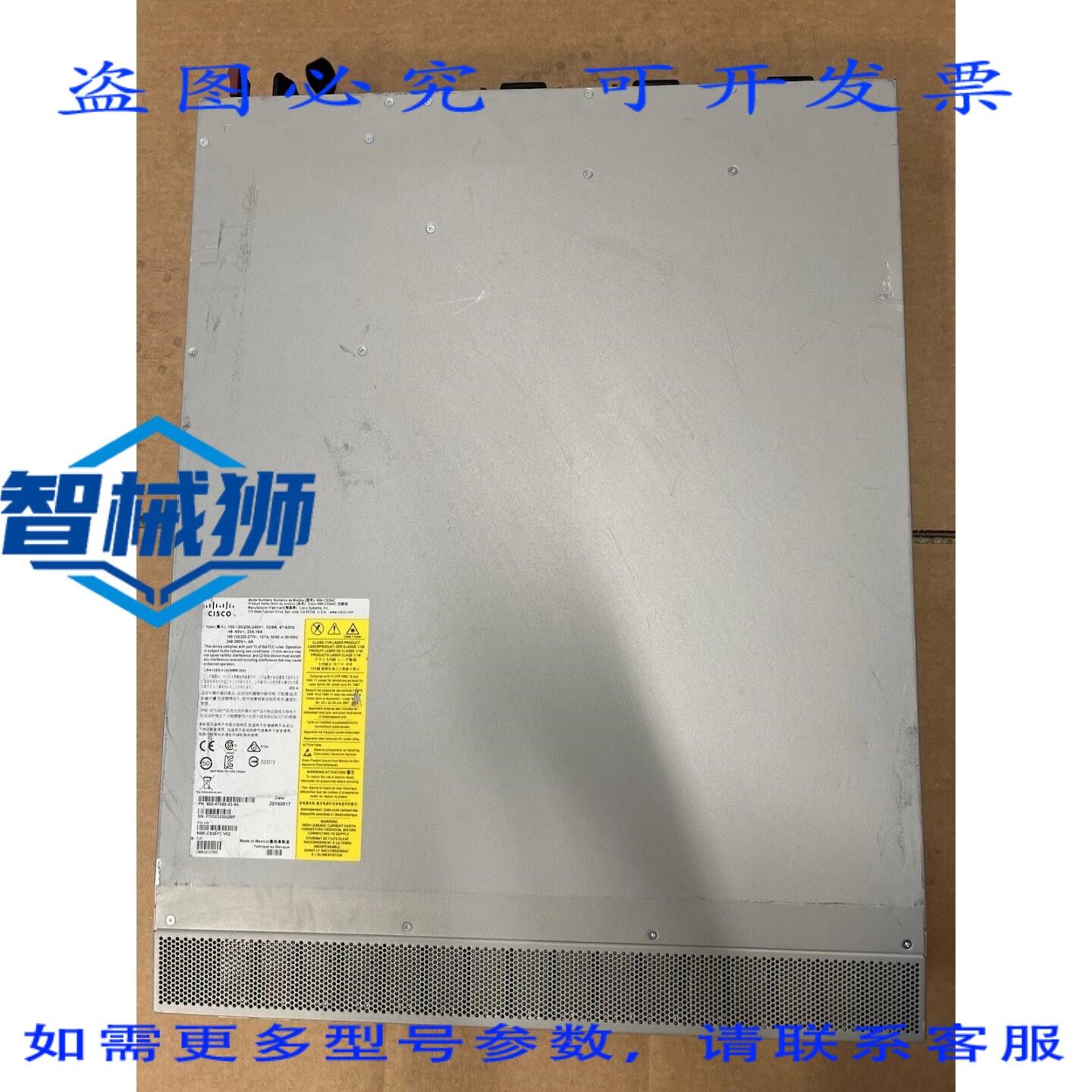 现货供应 N9K-C9364C NEXUS 交换机 64 端口 40/100G 带双电源