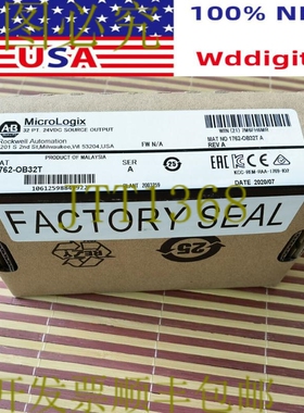 原装供应Allen-Bradley 1762-OB32T MicroLogix 32 点 D/O 模块 1