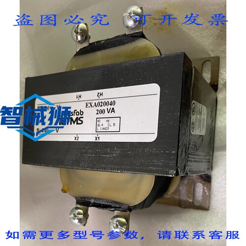 原装供应 TRANSFAB TMS EXA020040 电压互感器 200VA 600V-AC 240