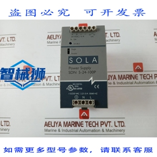 原装供应 FUENTE DE ALIMENTACION DC 工业 SDN 5-24-100P 24V DC