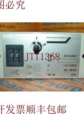 原装供应GRAPHA 电子 4274.000 继电器模块 115/220VAC 50/60HZ