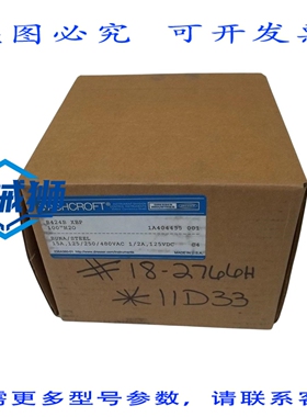 原装供应 ASHCROFT B424BXBP 100 WC NSMP