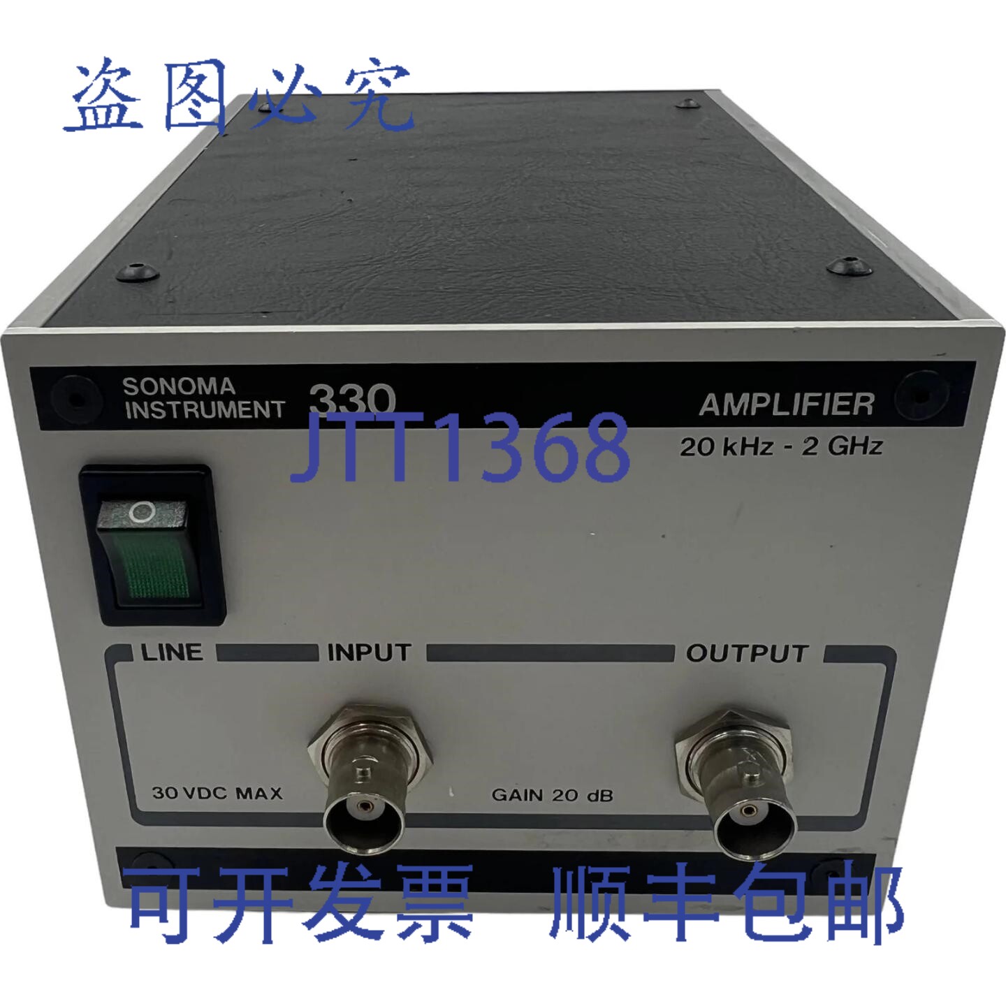 原装供应Sonoma 330 射频放大器 宽带 20kHz-2GHz 20dB 序列号:08