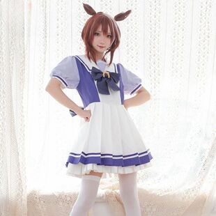 赛马娘Pretty Derby 目白麦昆cos 特雷森学园制服cosplay女校服装