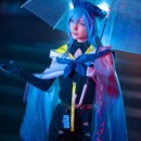 男女 cosplay服装 游戏明日方舟cos水月cos服全套衣服游戏同款 男装