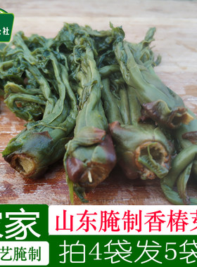 头茬腌制香椿芽山东沂蒙山香椿头