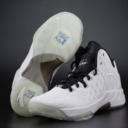 安踏男耐磨高帮篮球鞋