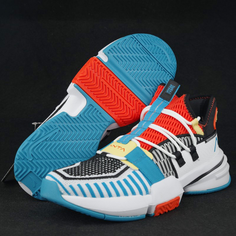 安踏篮球鞋男鞋轻狂一代透气实战耐磨防滑休闲运动鞋112021609