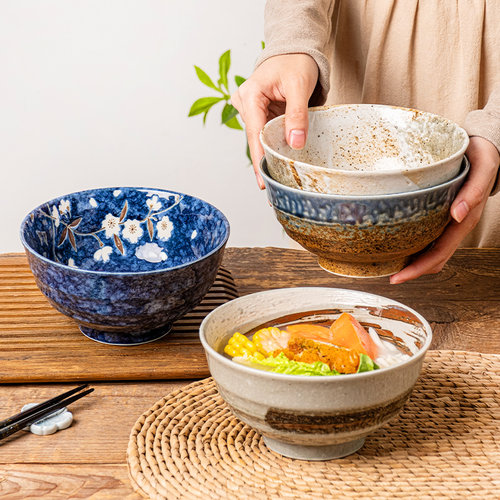 陶瓷日式风餐具泡面碗