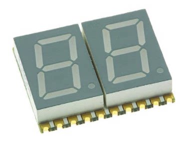 原装 KCDC04-123  KCDC04 系列 2字符 7段 共阴 绿色 LED