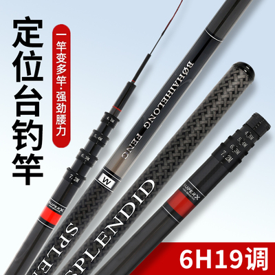 19调6h一竿多用5定位台钓竿手竿
