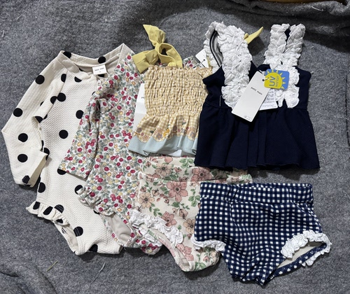 外贸原单宝宝夏季防晒速干泳衣泳裤套装婴幼儿宝宝泳衣泳裤
