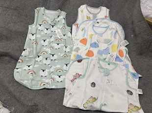 夏季 两用露脚婴儿蘑菇背心睡袋护肚防踢被 宝宝竹棉纱布睡袋马甲款