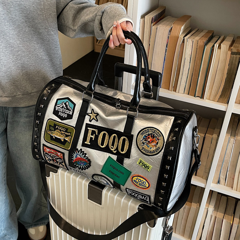 辣妹旅行包女包时尚单肩斜挎手提大容量旅行袋短途出差个性健身包,箱包皮具/热销女包/男包,旅行袋,淘宝优惠券,粉丝福利购,淘宝优惠卷