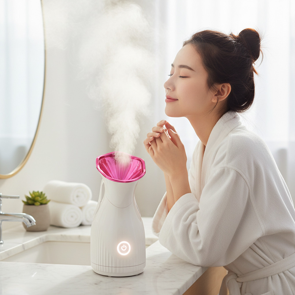 热喷蒸脸器家用纳米离子补水仪美白保湿香薰蒸脸机美白补水喷雾机