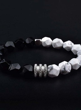 2024 Natural Sparrow Stone Beads Bracelet Men Women Zircon