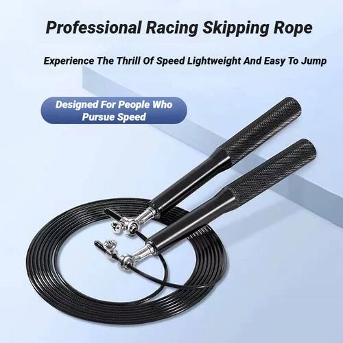 Aluminum Handle Wire Rope Skipping  Alloy Genus Sports