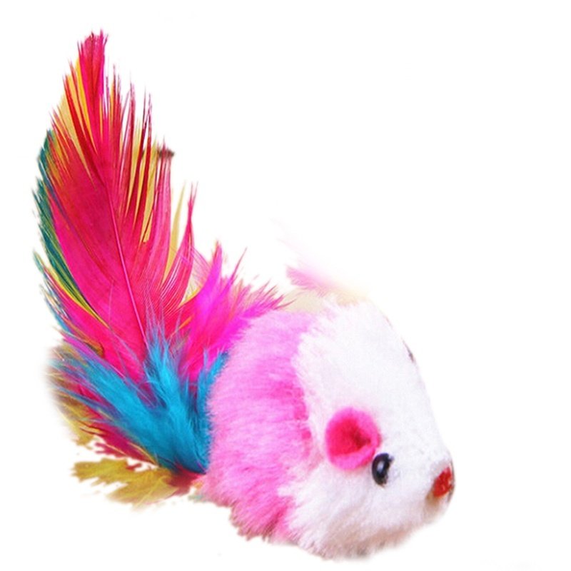 eece False Mouse Cat Toys Colorful Feather Funny Playing SS在類目 個性定製/設計服務/DIY, 辦公/文具定製, 工牌吊牌中 - 來自Buy2taobao.com提供專業的淘寶代購服務