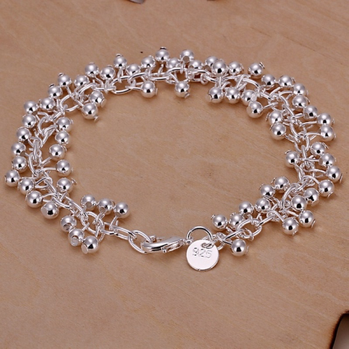 925 Sterling silver bracelets Charms bead chain fashion