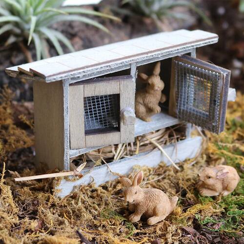 Garden Miniature Animals Items Forest Farm Garden Resin