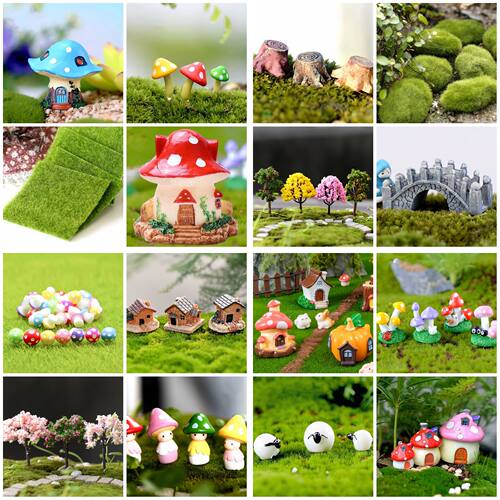 DIY Fairy Garden Accessories Miniature Ornament Statue