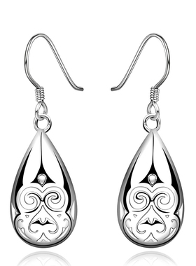 Ornaments Silver Plated Earring Silver Plated Fashion