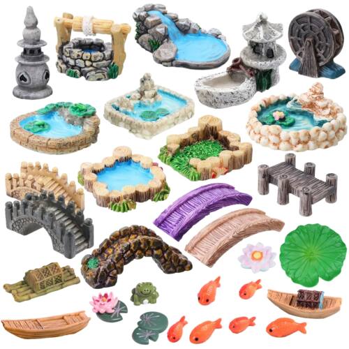 Fairy Garden Accessories Miniature Spring Water Wells