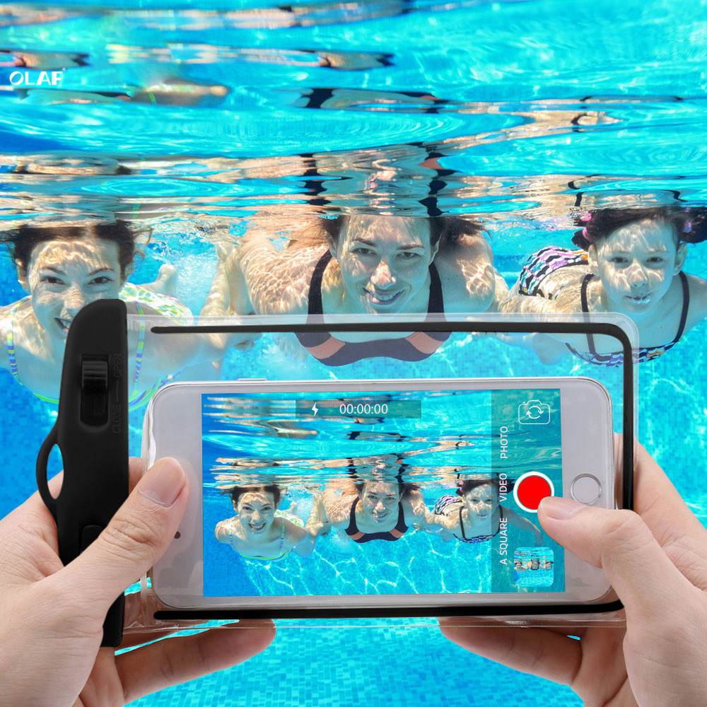 Waterproof Bag Mobile Phone Case for iPhone X 8 Underwater