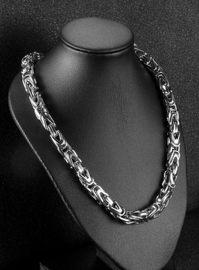 Hot Sale Stainless Steel Chain Necklace Women Men Vintage