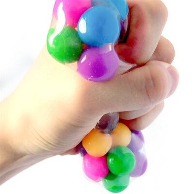 Anti Stress Face Reliever Colorful Ball Autism Mood Squeeze