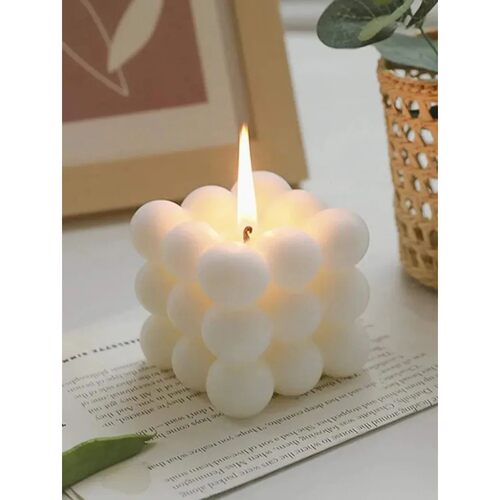 1pc Creative Ball-Shaped Soy Wax Magic Cube Aromatherapy