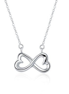 Wedding Party Silver Plated Necklace For Women Classical