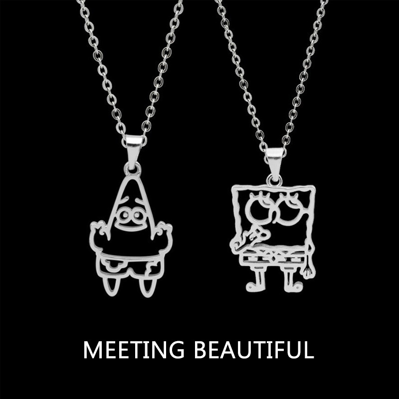 2024 Hip Hop Titanium Steel Pendant Necklace For Women Men