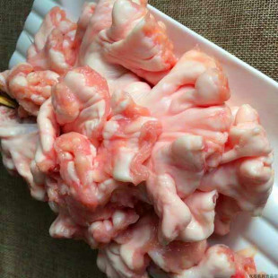 东北特产农家院新鲜现杀猪肉鸡冠油梭子邮寄新鲜4斤才包邮