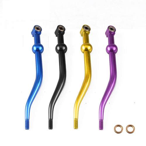 AY跨境汽车改装 赛车改装件 铝合金单弯排挡杆适用于本田车系aZ