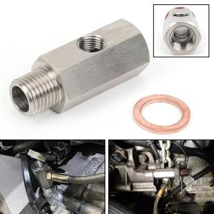 NPT不锈钢涡轮增压接头油压传感器转换接aZ AY汽车改装 适配器1