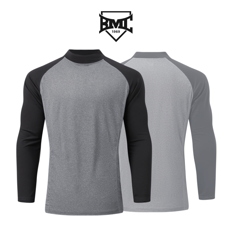 棒球内衬成人内搭运动紧身衣圆领打底衫长袖排汗速干夏季防晒现货