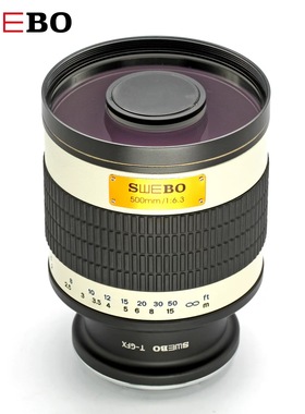 SWEBO 500mmF6.3折返长焦镜头 GFX口 中画幅相机镜头