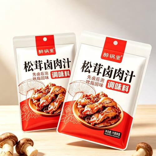 活动松茸卤肉汁家用调味料卤肉饭酱汁五香炖肉料包肉夹馍潮汕浓郁