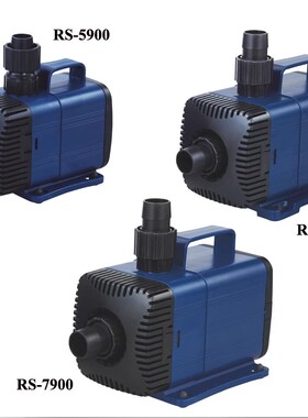 日胜RS-5900-6900-7900水陆两用泵鱼缸鱼池过滤抽水循环泵潜水泵