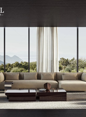 Poliform简约客厅沙发Simple and modern living room sofa