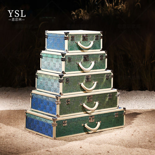 轻奢时尚塔箱高级感复古