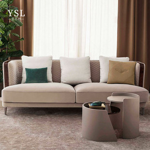 fabric style sofa上海浙江私人定制 Retro Bentley宾利真皮沙发