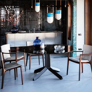 dining sized table上海 small PoltronaFrau异形餐桌Simple