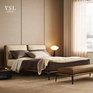 double Poliform简约现代双人床Compact simple sized bed small