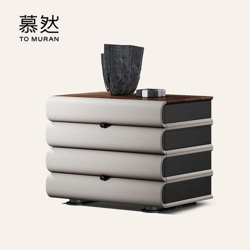 Muran慕然床头柜子轻奢高