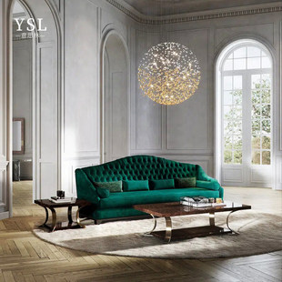 sized small sofa minimalist Capital现代简约皮艺沙发Modern