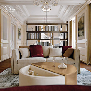 fabric sized sofa small rooms for Ludovica侘寂风沙发Simple