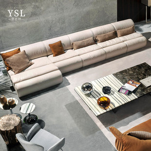 Cornelio Cappellini简约沙发Simple modular large-space sofa