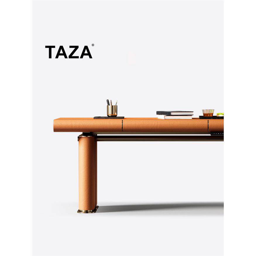 TAZA 意式升降书桌别墅豪宅全屋搭配书房系列 设计师款书桌椅组合